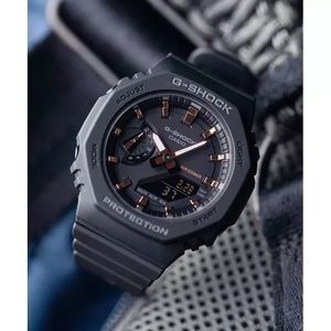Casio G-Shock GMAS2100-1A, S Series Black Resin Strap